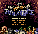 Keep the Balance screenshot 5 for GameBoy Color